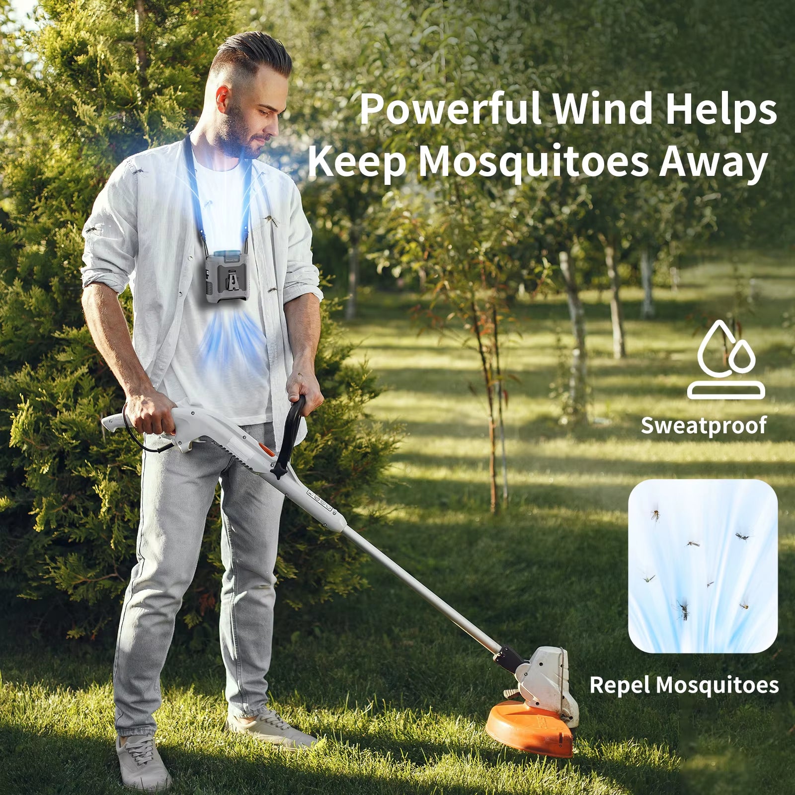 BreezeGo™ Pro - 10000mAh Portable Waist Fan