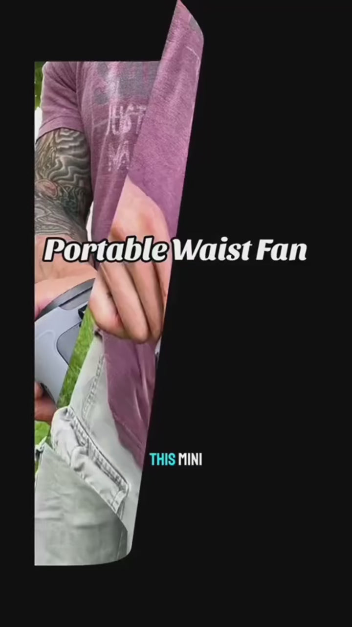 BreezeGo™ Pro - 10000mAh Portable Waist Fan